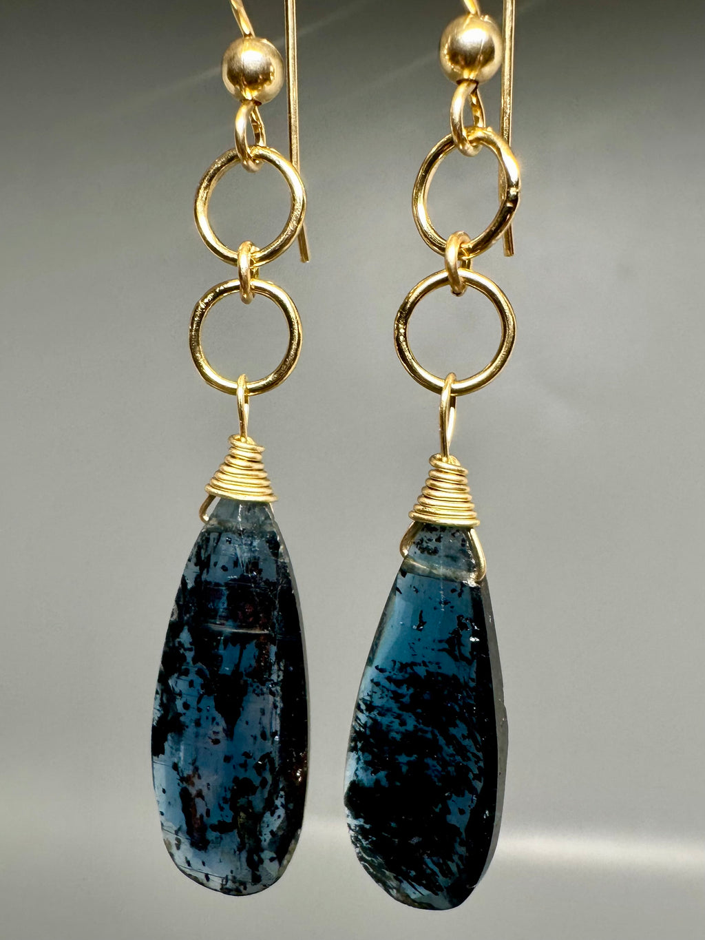 Kyanite Drop Earrings