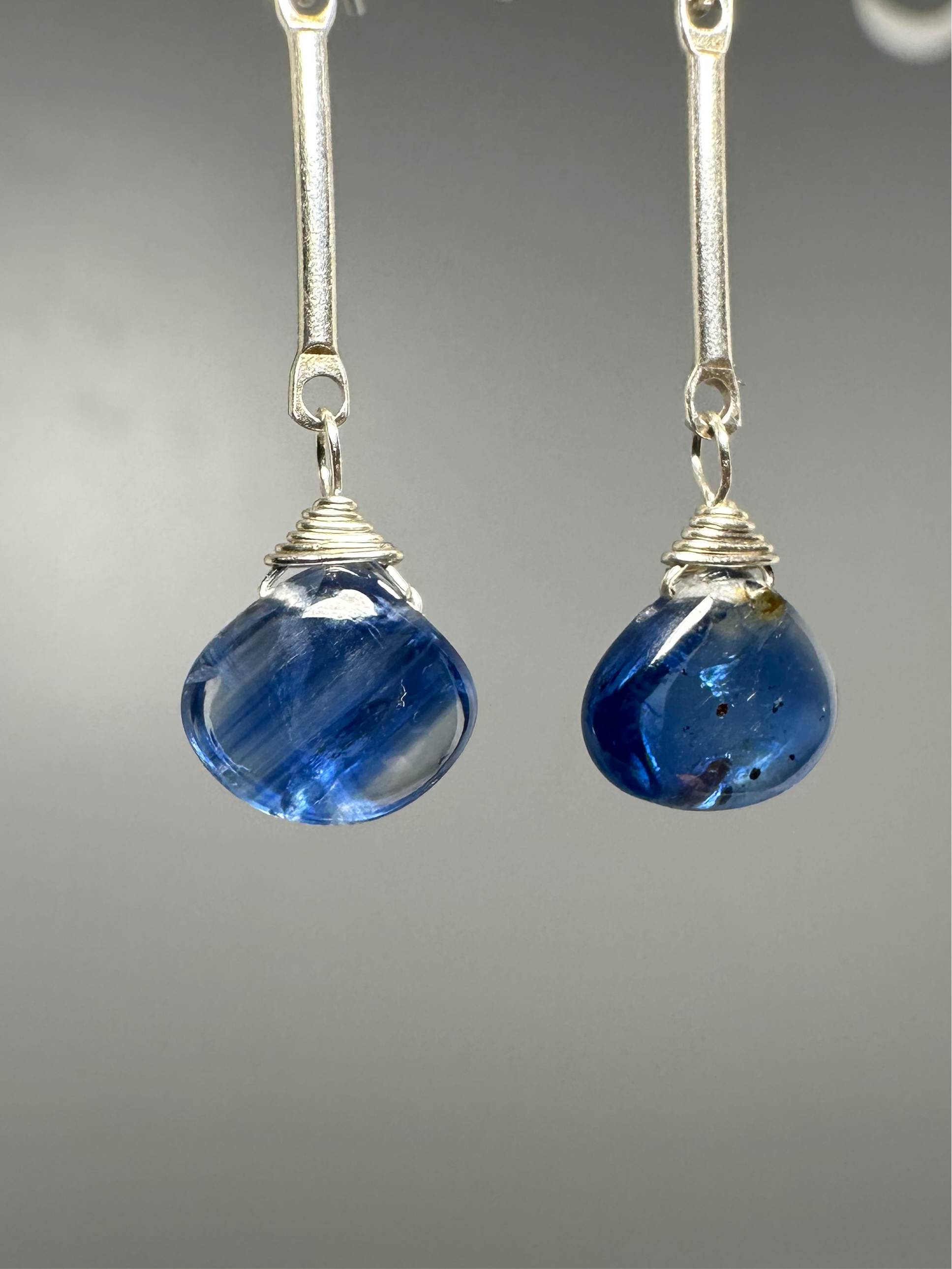 Blue Kyanite Earrings