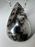 Tourmalinated Quartz Necklace