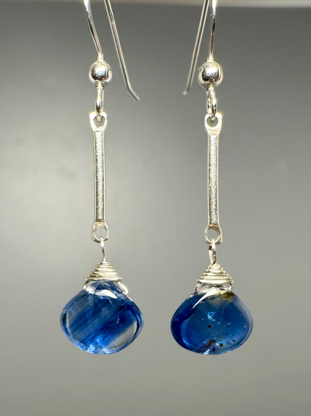 Blue Kyanite Earrings