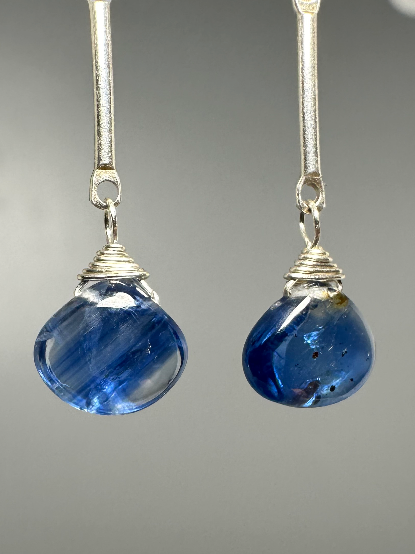 Blue Kyanite Earrings