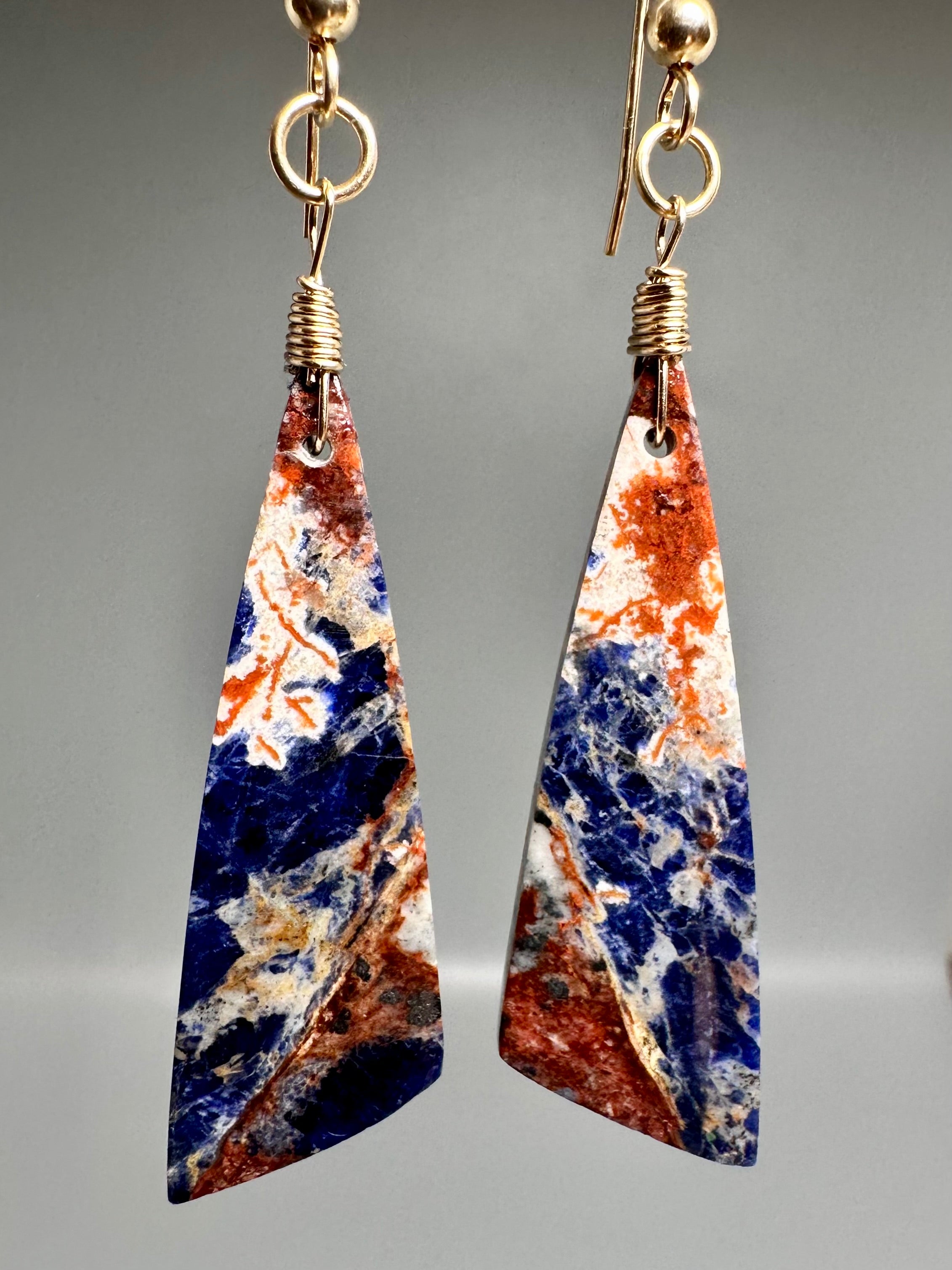 Pair of Sodalite Earrings