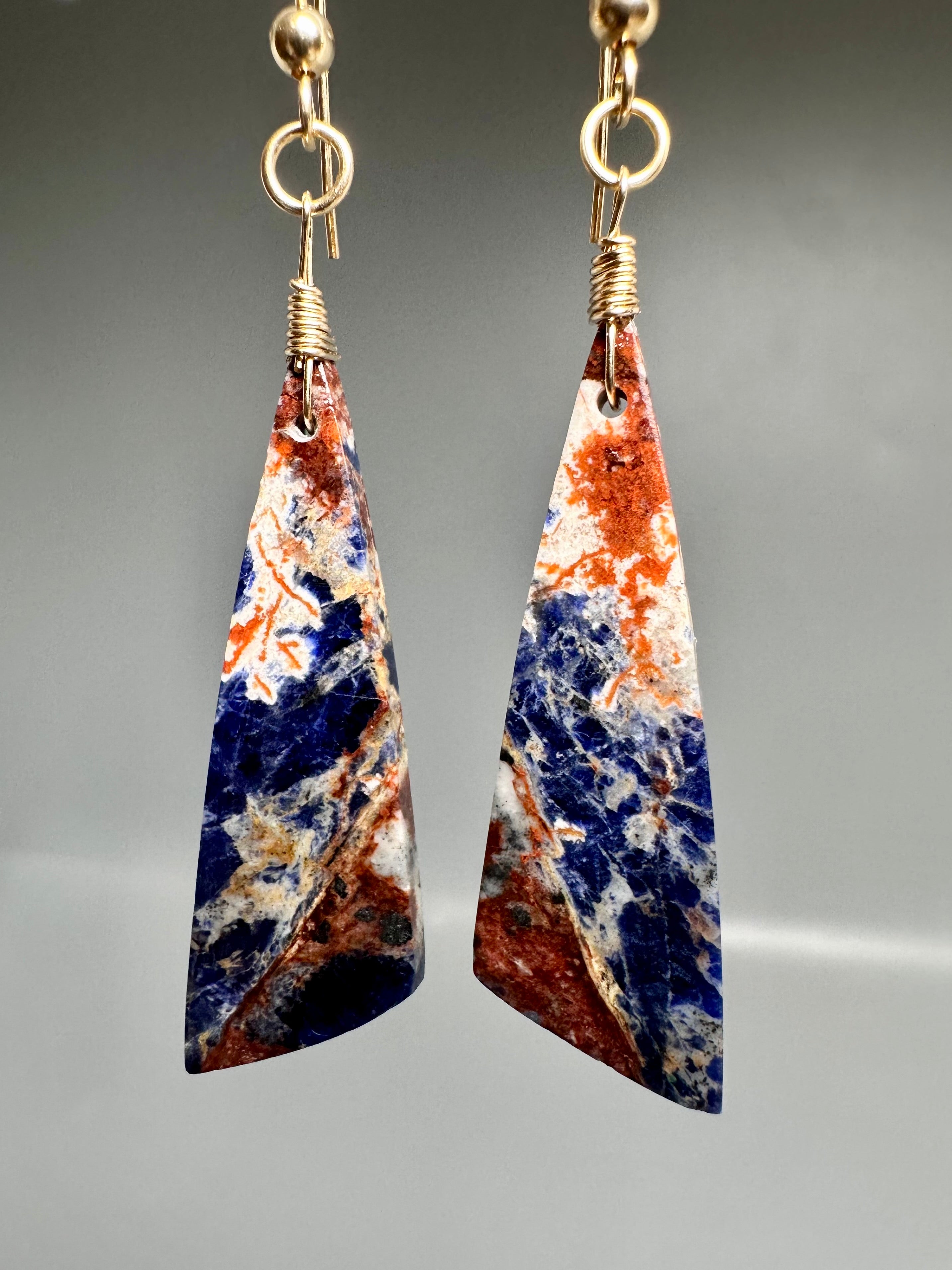 Pair of Sodalite Earrings