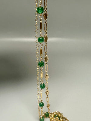 Green Onyx Layering Bracelet