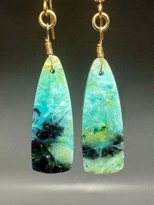 Opal Drop Earrings