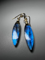 Blue Labradorite Drop Earrings