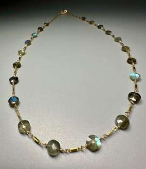 Labradorite Layering Necklace