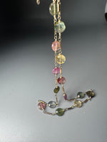 Multi Color Tourmaline Necklace