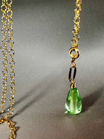 Sapphire Gemstone Drop Necklace