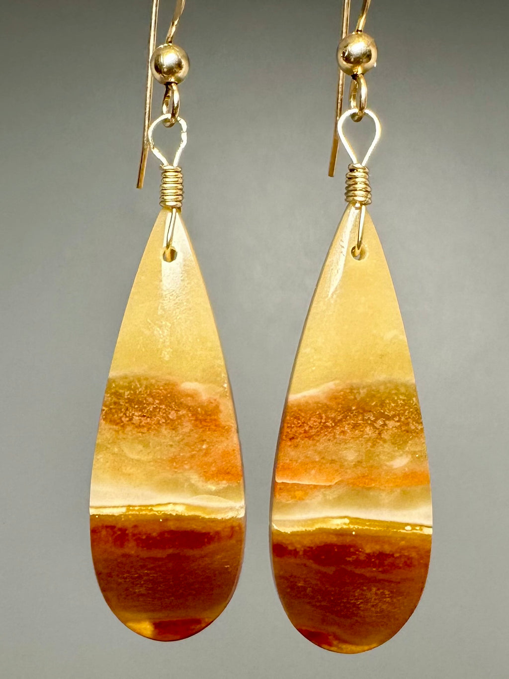 Pair of Jasper Earrings