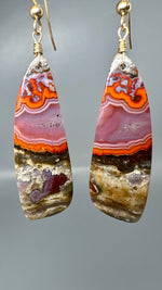 Agate Drop Earrings