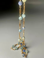 Natural Aquamarine Layering Necklace