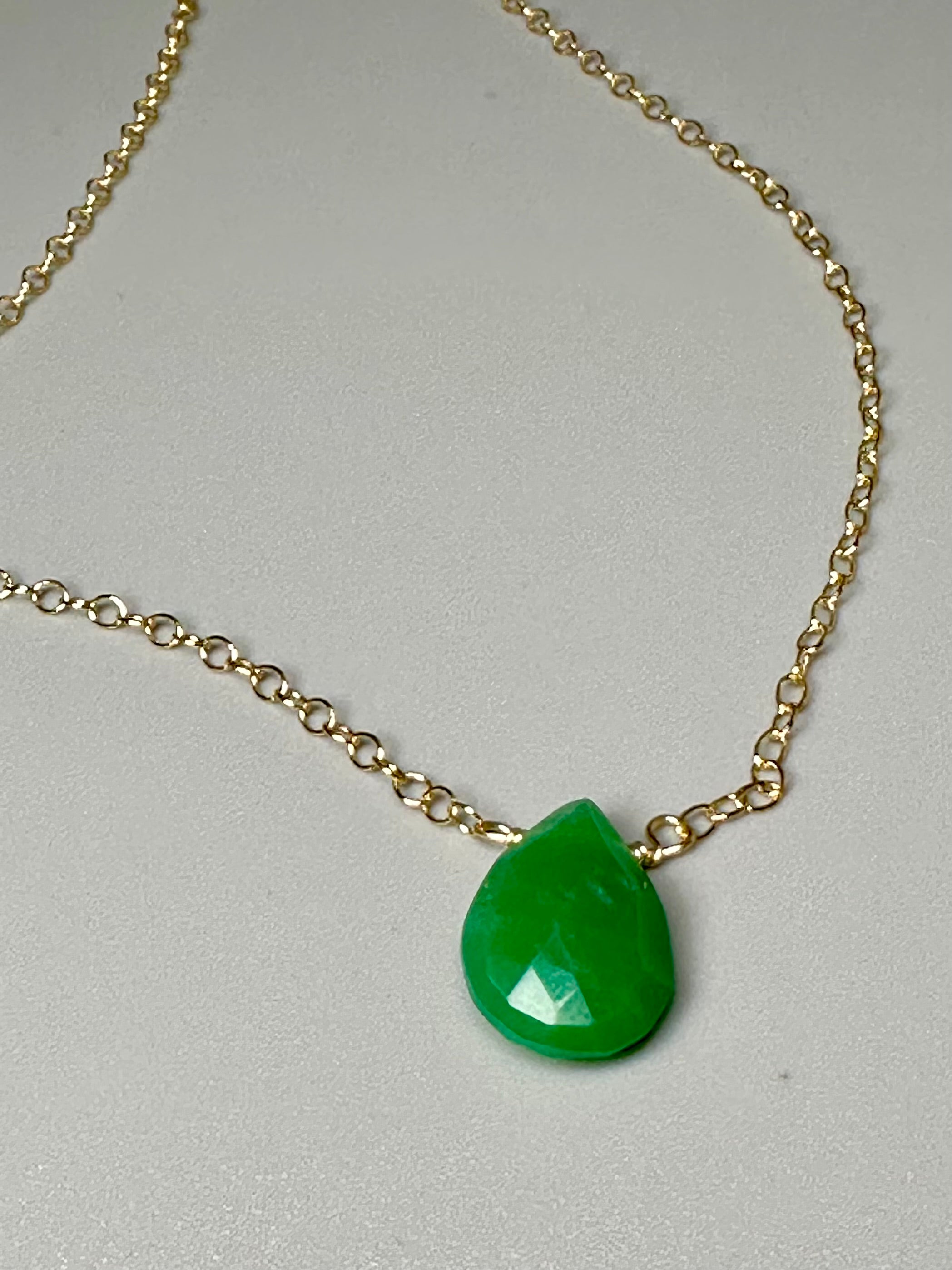 Single Stone Pendant Necklaces