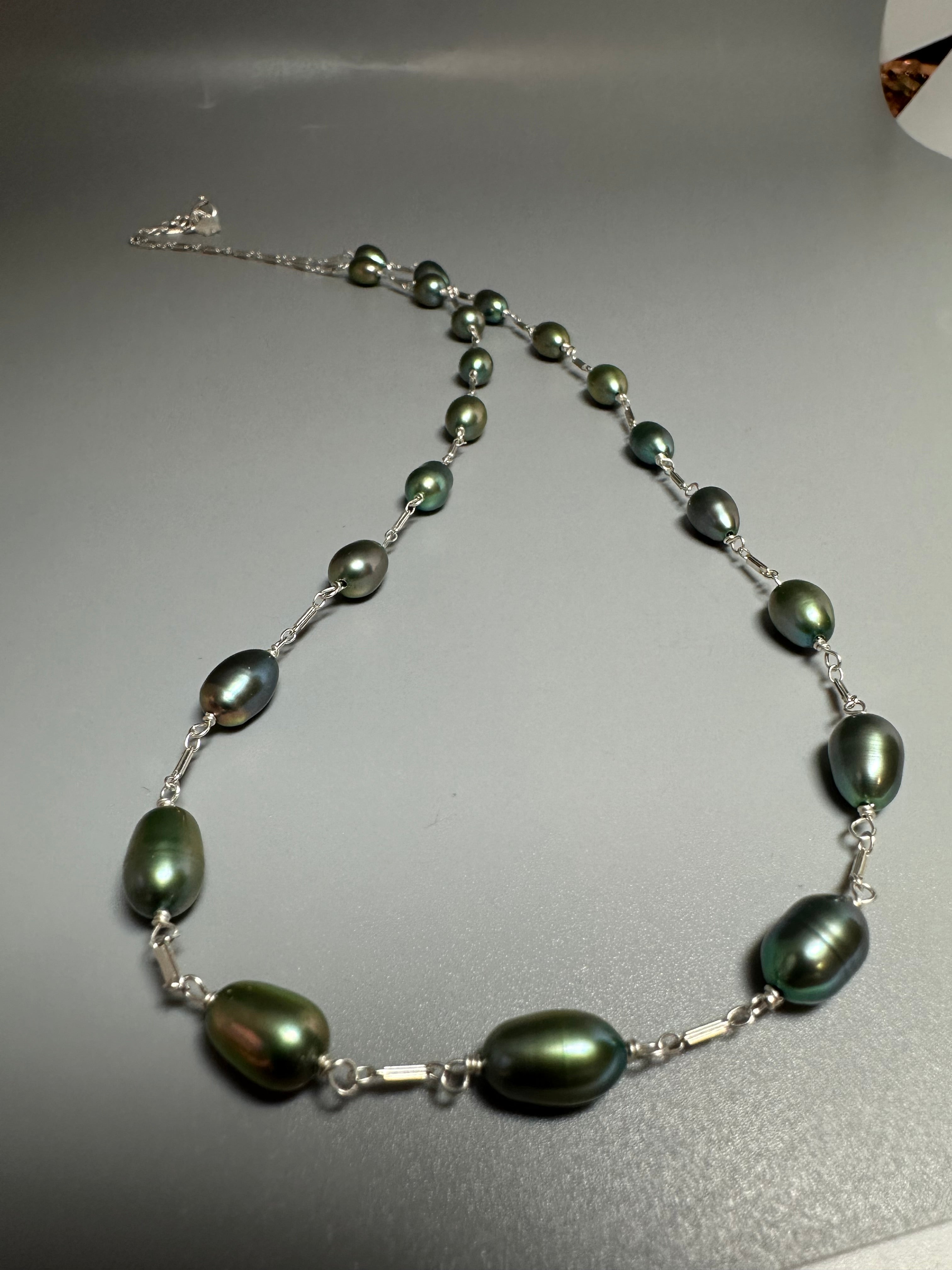 Freshwater Pearl Layering Necklace (to be designed in silver