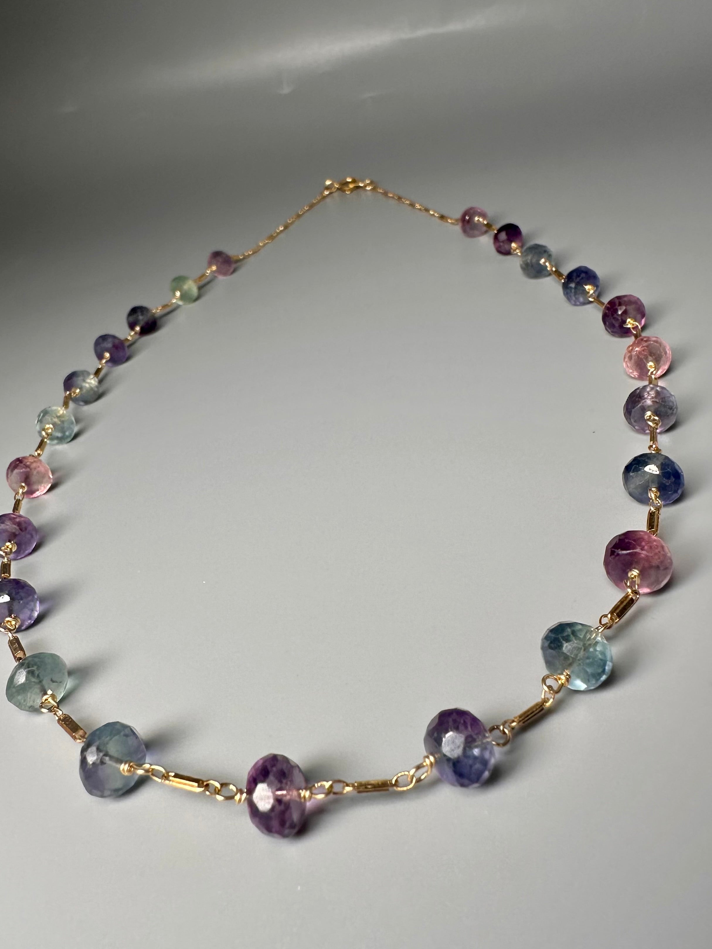 Flourite Layering Necklace