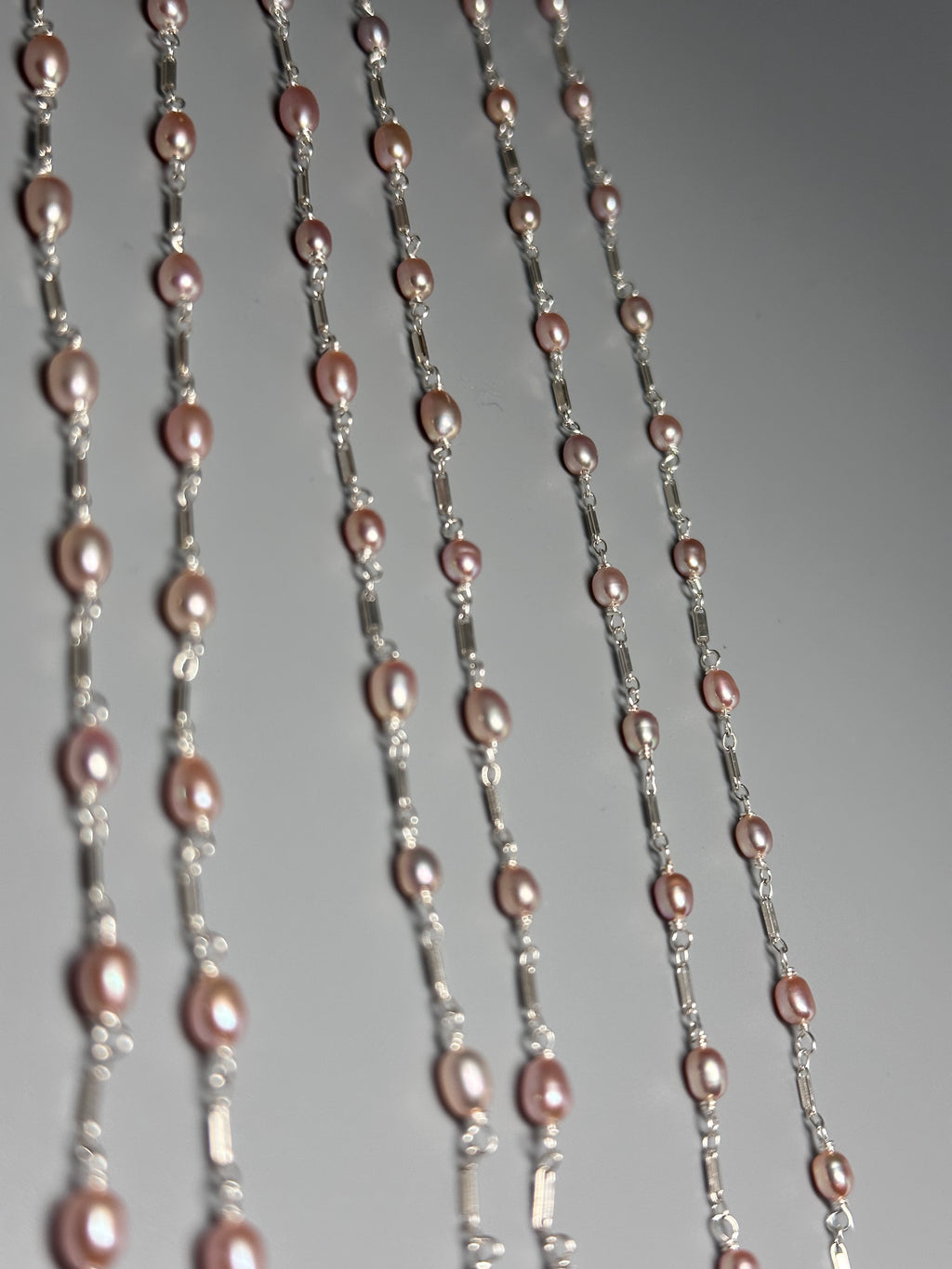 Pink Freshwater Pearl Layering Necklace