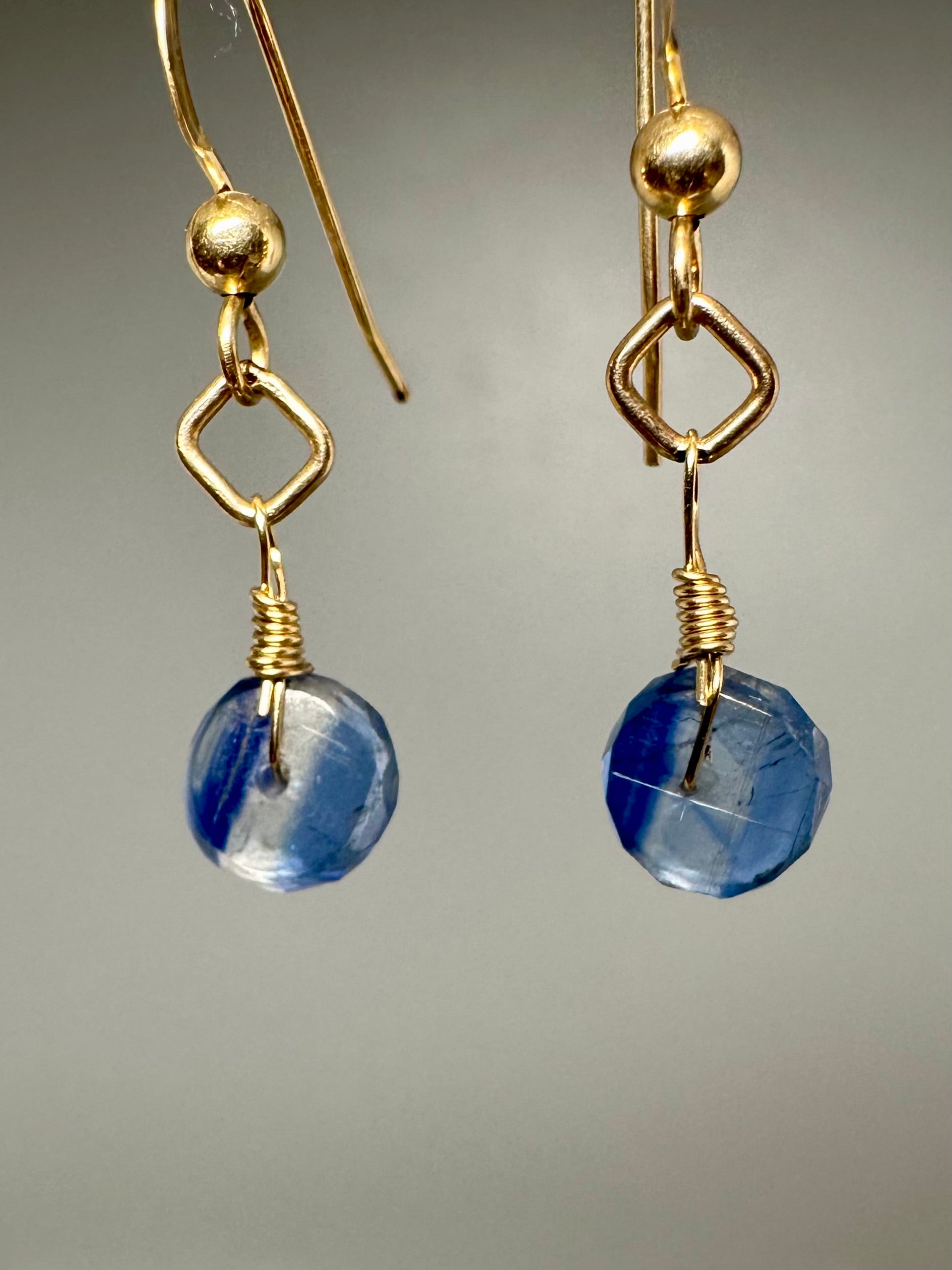 Pair of Kyanite Drop Earrings