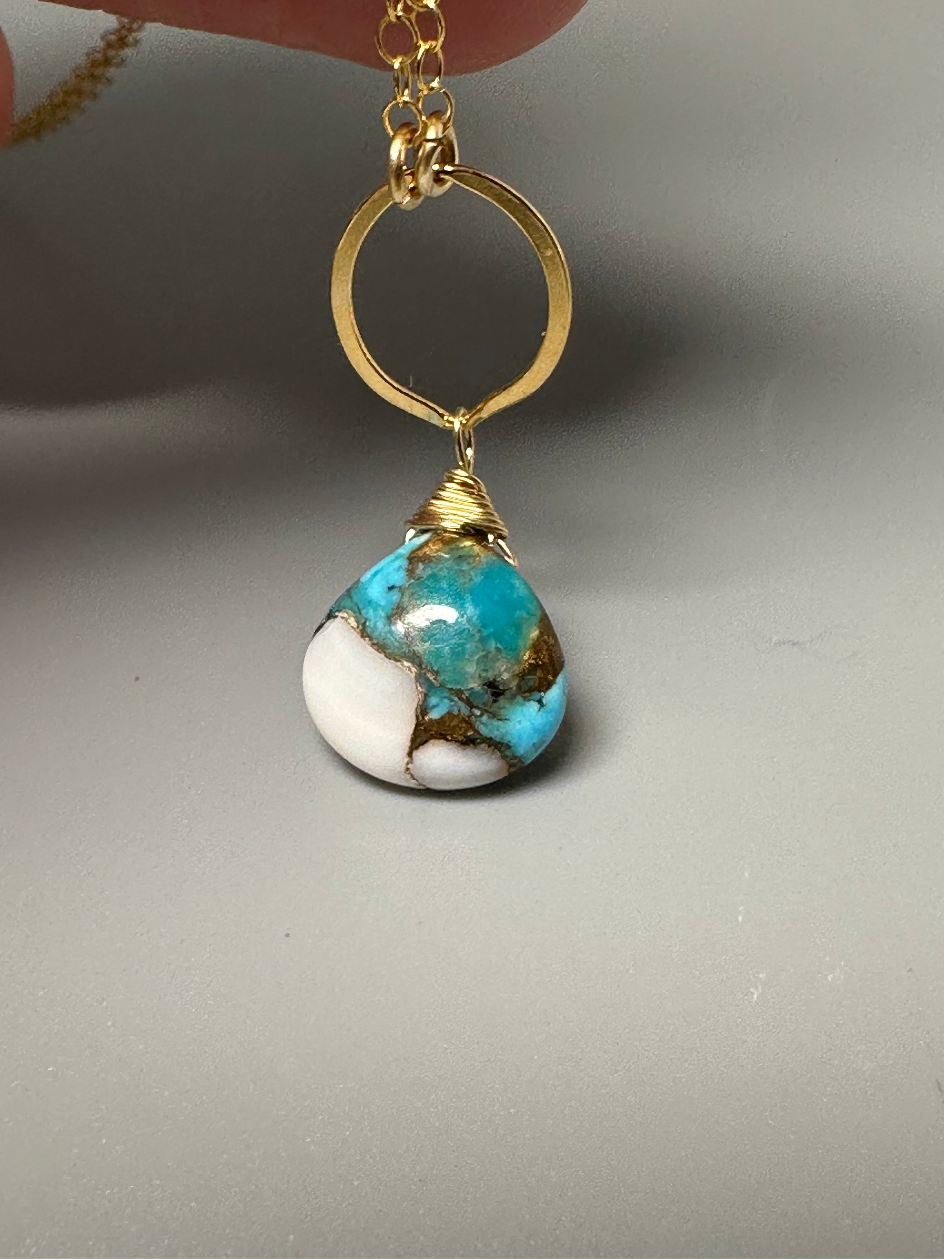 Turquoise Pendant Necklace