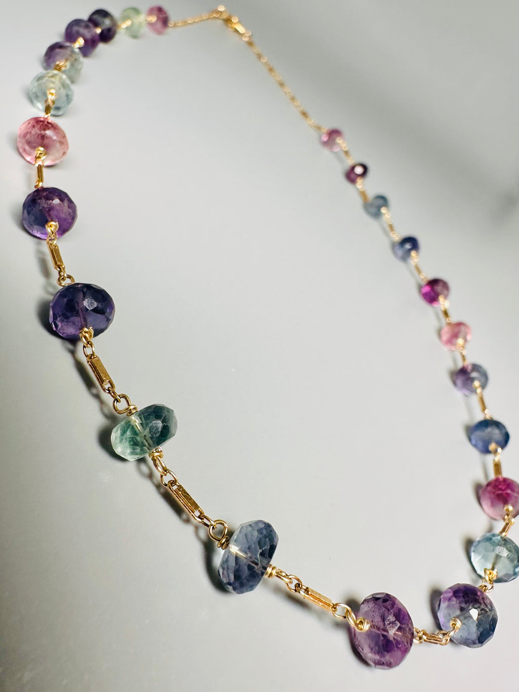 Flourite Layering Necklace