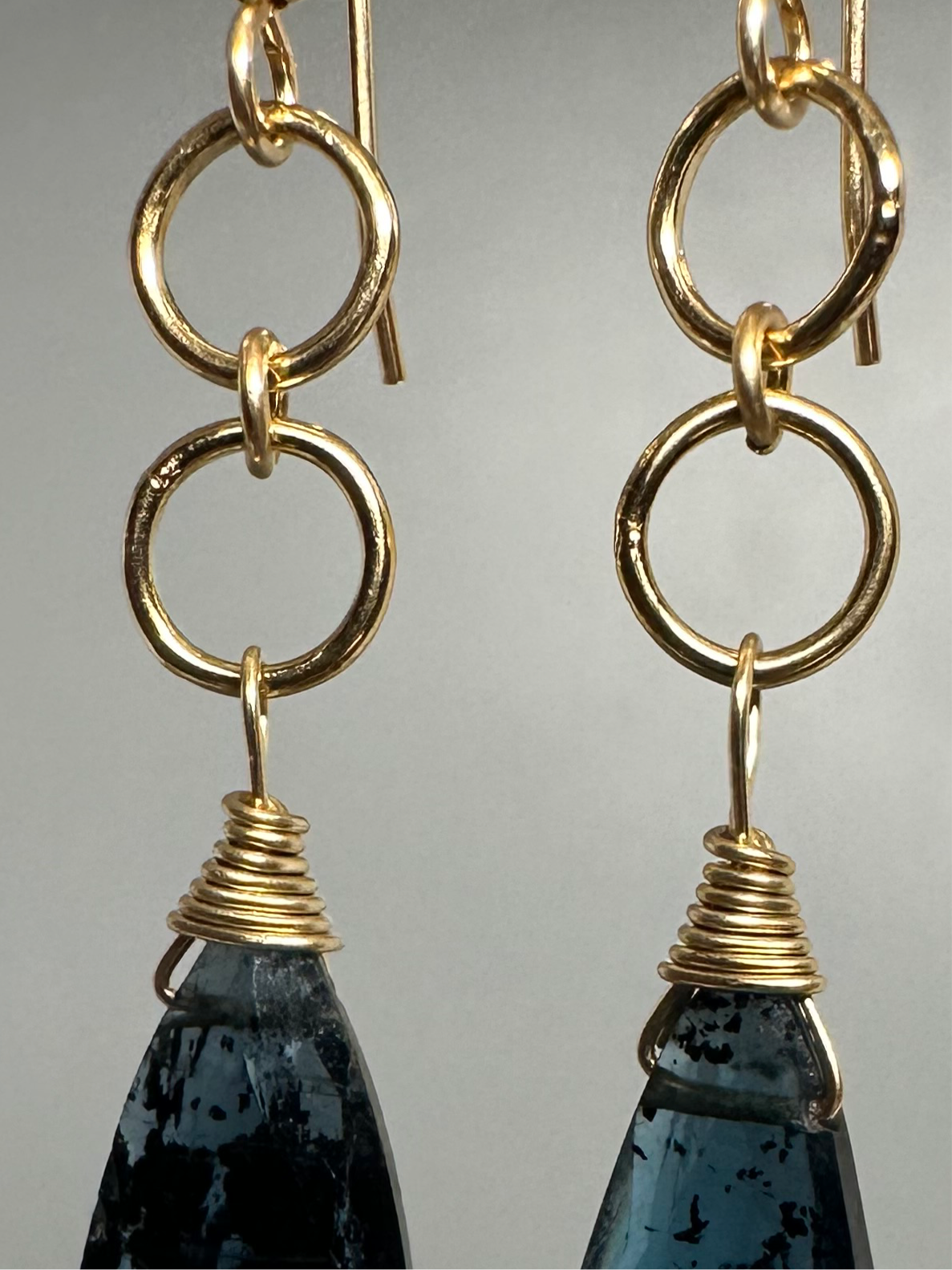 Kyanite Drop Earrings