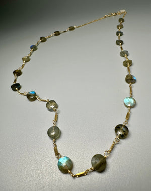 Labradorite Layering Necklace