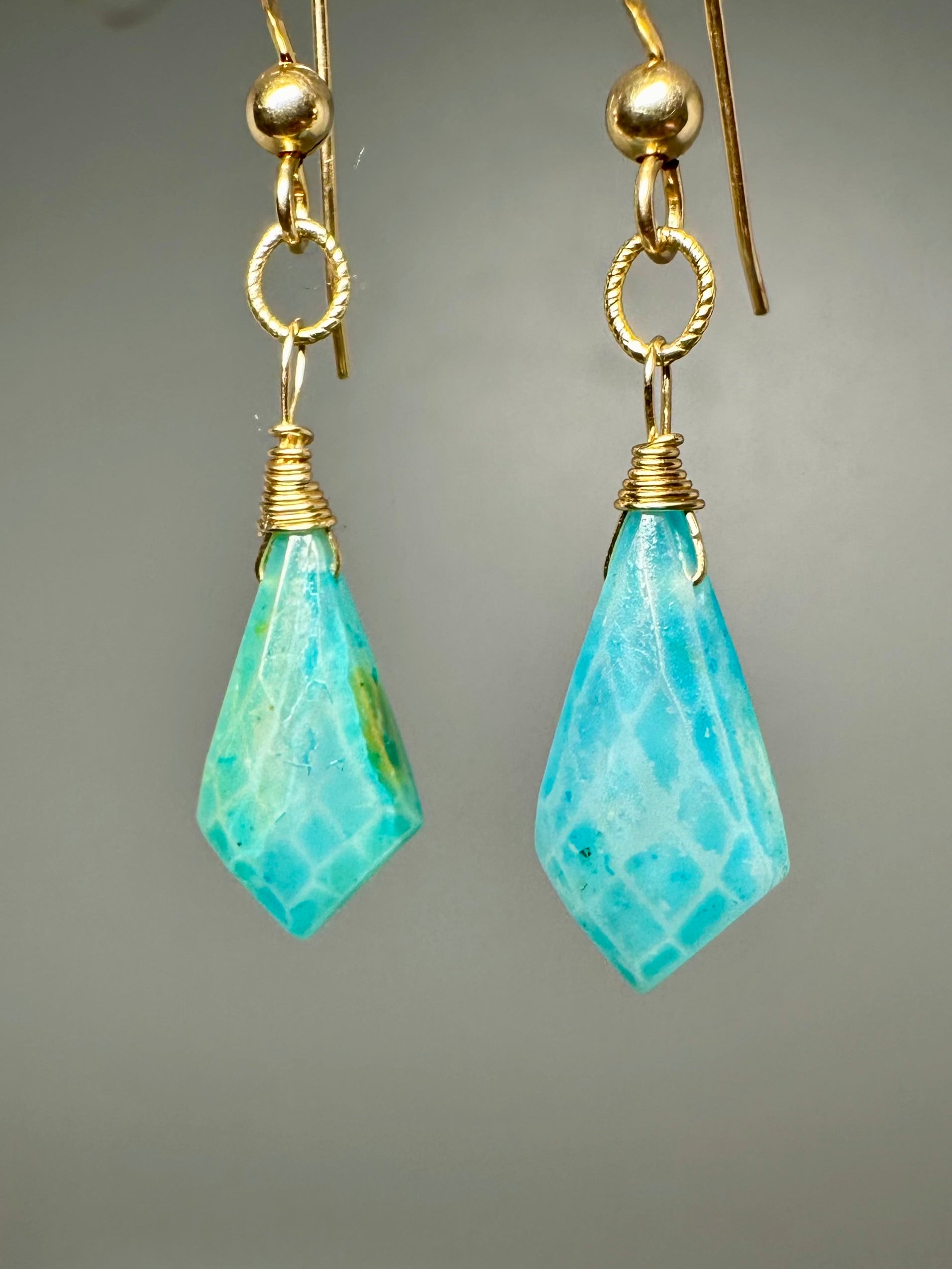 Peruvian Opal Earrings