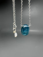 Ocean Blue Apatite Pendant Necklace