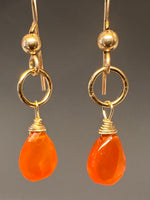 Pair of Carnelian Earrings