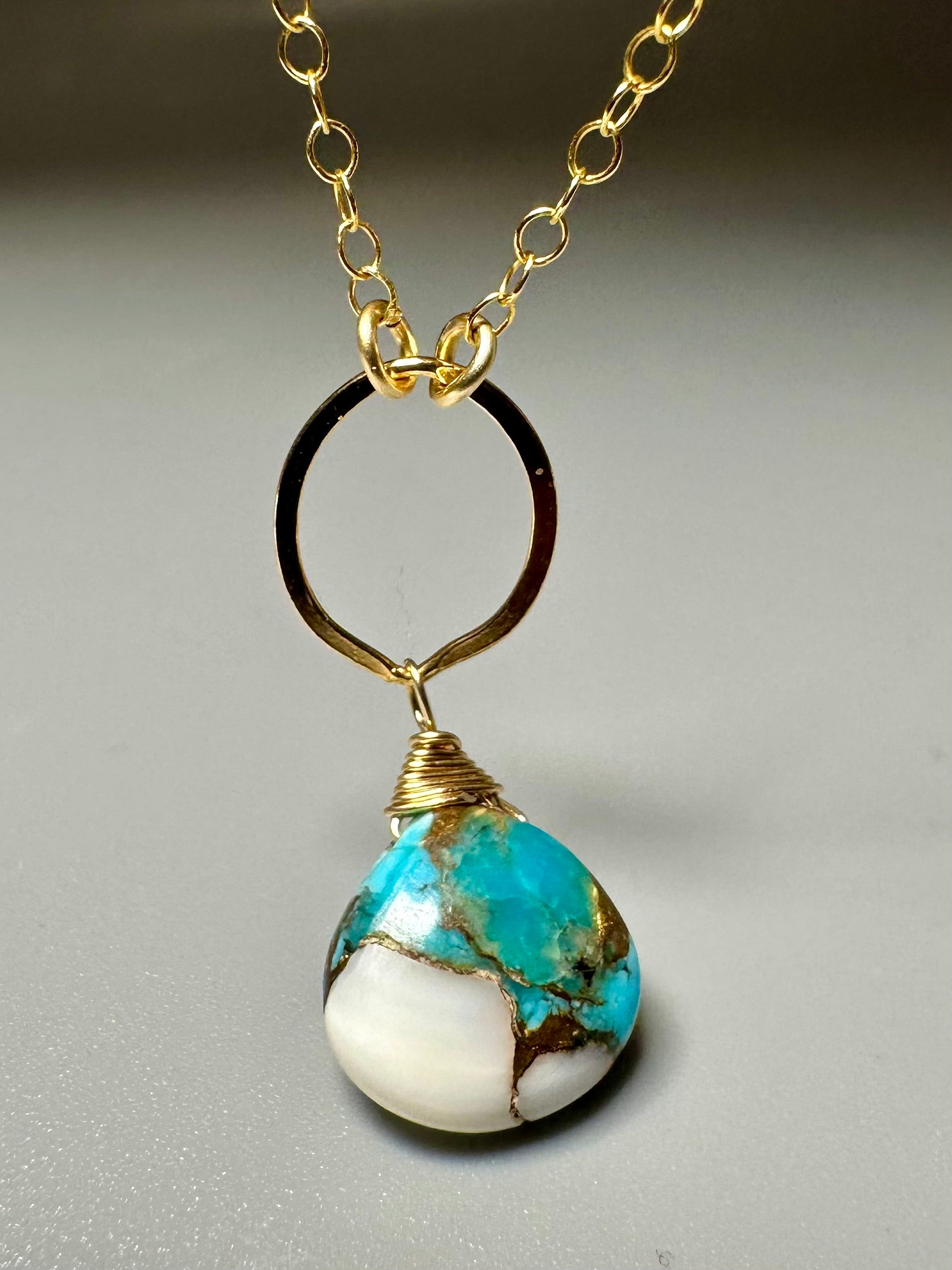 Turquoise Pendant Necklace