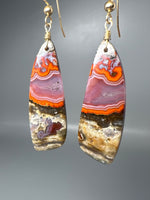 Agate Drop Earrings