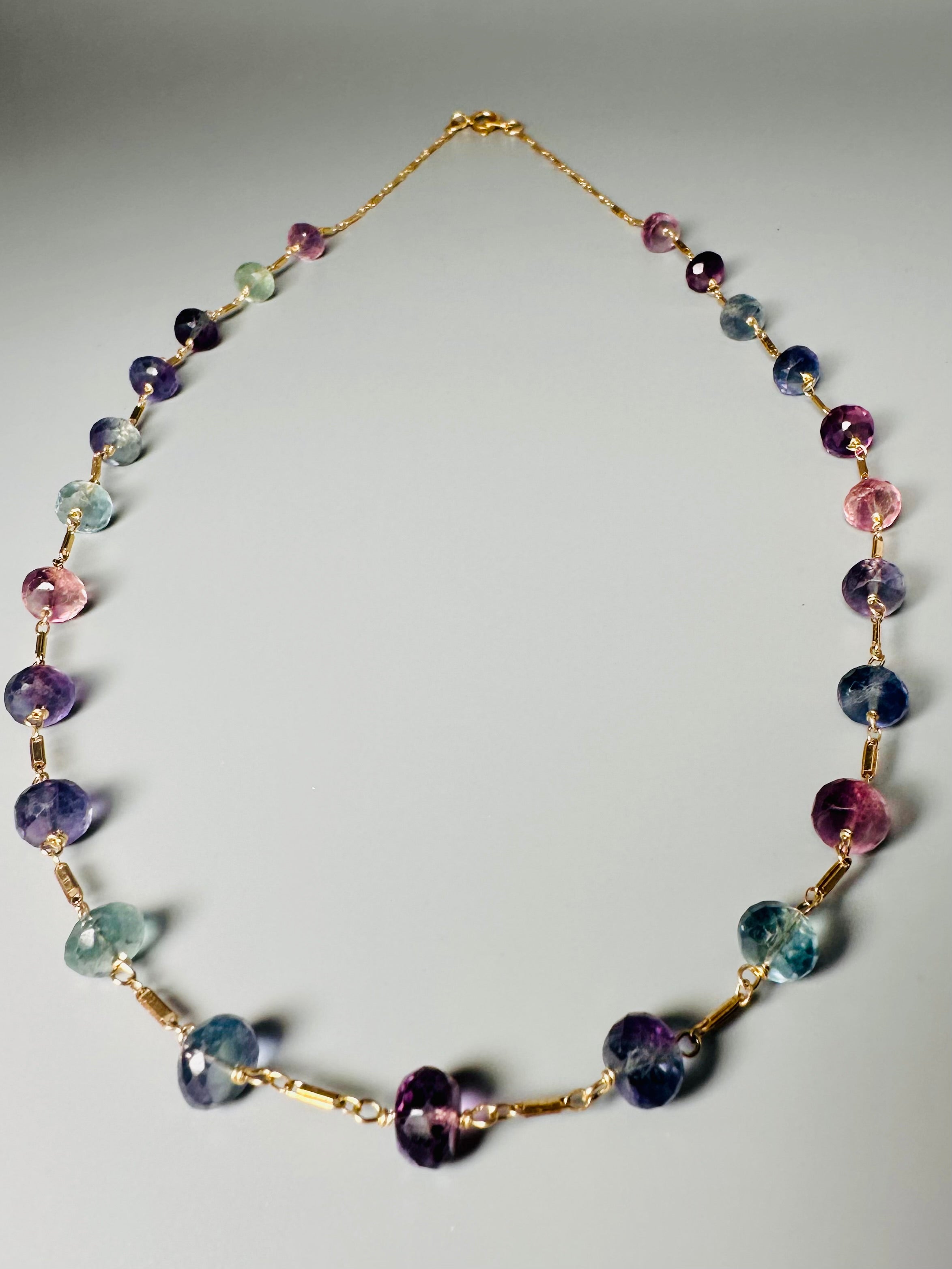 Flourite Layering Necklace