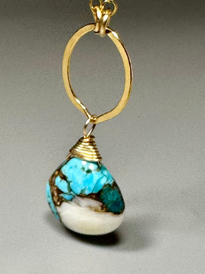 Turquoise Pendant Necklace