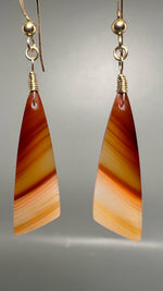 Pair of Carnelian Earrings