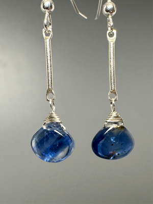 Blue Kyanite Earrings