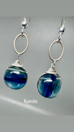 Mediterranean Blue Kyanite Earrings