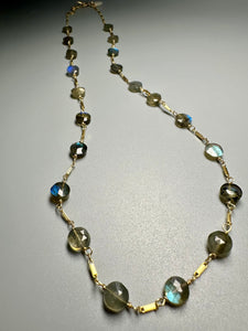 Labradorite Layering Necklace