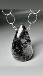 Tourmalinated Quartz Necklace