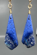 Dumortierite Drop Earrings