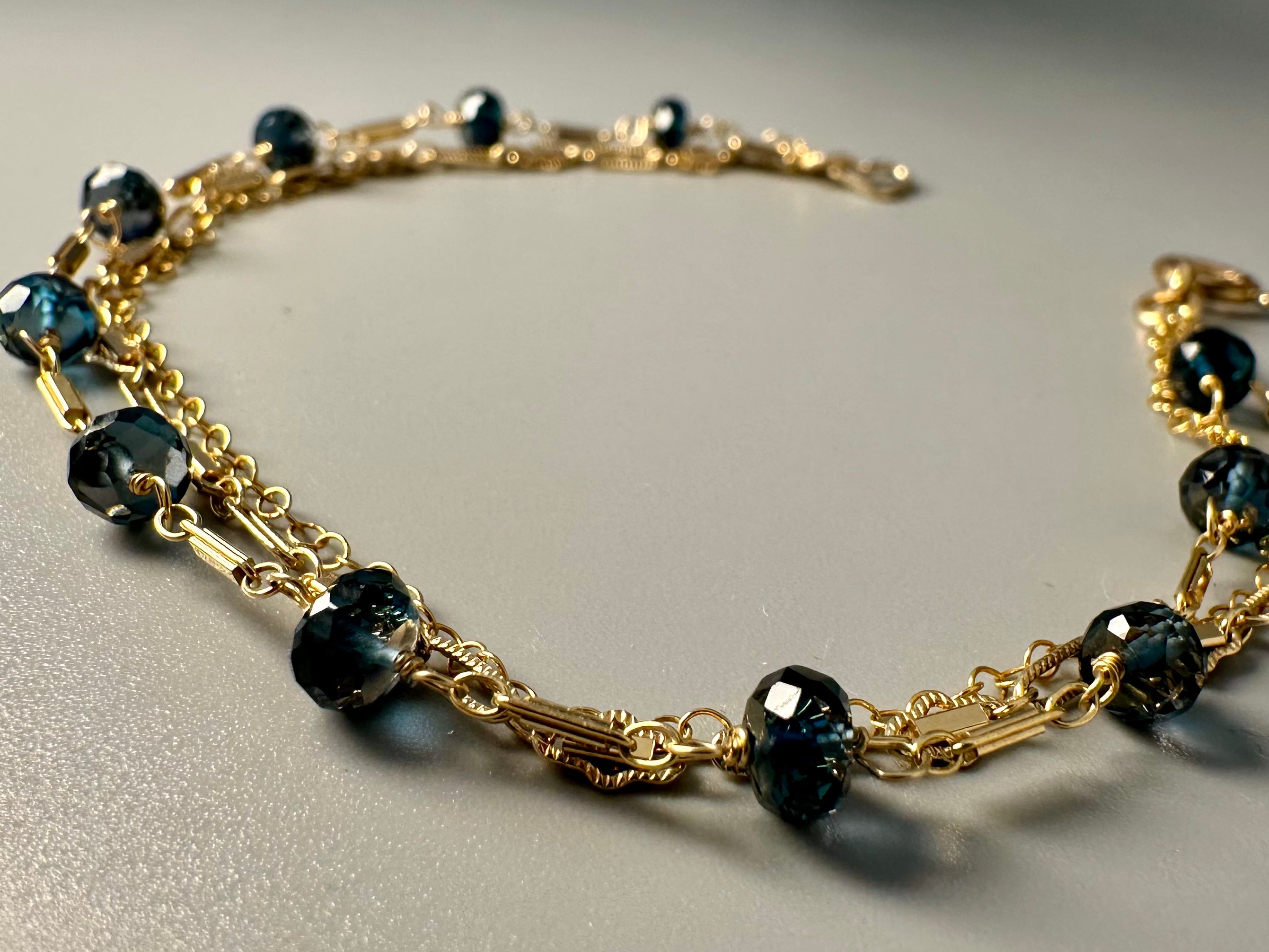 London Blue Topaz Layering Bracelet