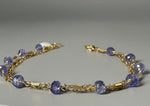 Tanzanite Layering Bracelet