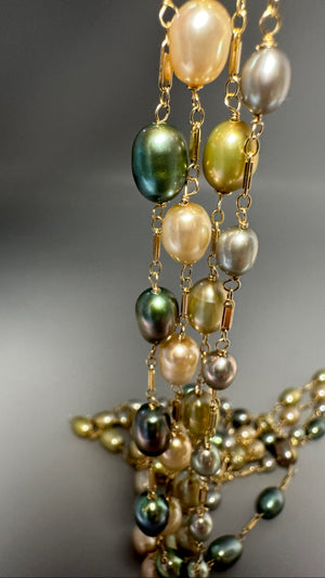 Pearl Layering Necklaces