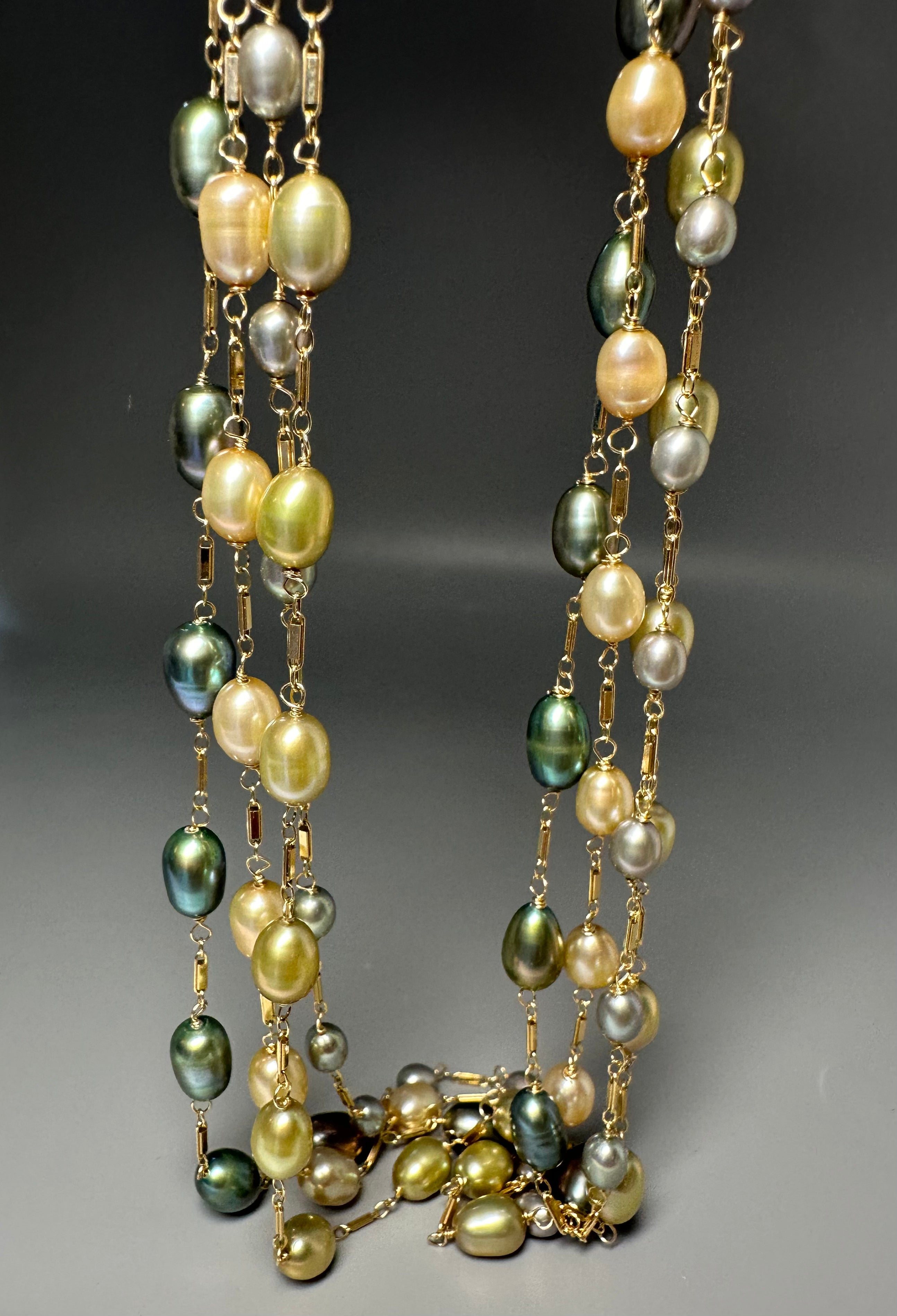 Pearl Layering Necklaces