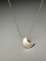 Freshwater Pearl Moon Necklace