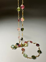 Multi Color Tourmaline Necklace