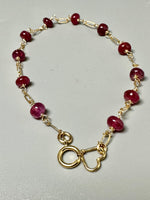 Ruby Bracelet