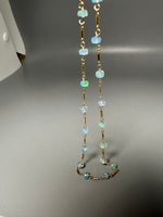 Lavender Ethiopian Opal Layering Necklaces