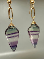 Pair of Flourite Earrings