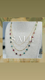 Tourmaline Layering Necklace