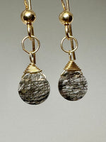 Rutilated Quartz Mini Earrings