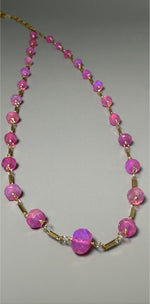 Pink Opal Layering Necklace